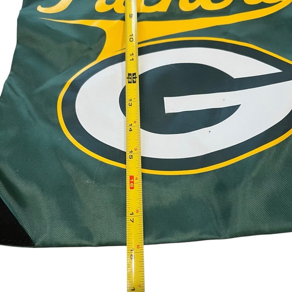 Green Bay Packers Football NFL Licensed Team Spirit Backsack Sports Bag - Picture 8 of 9
